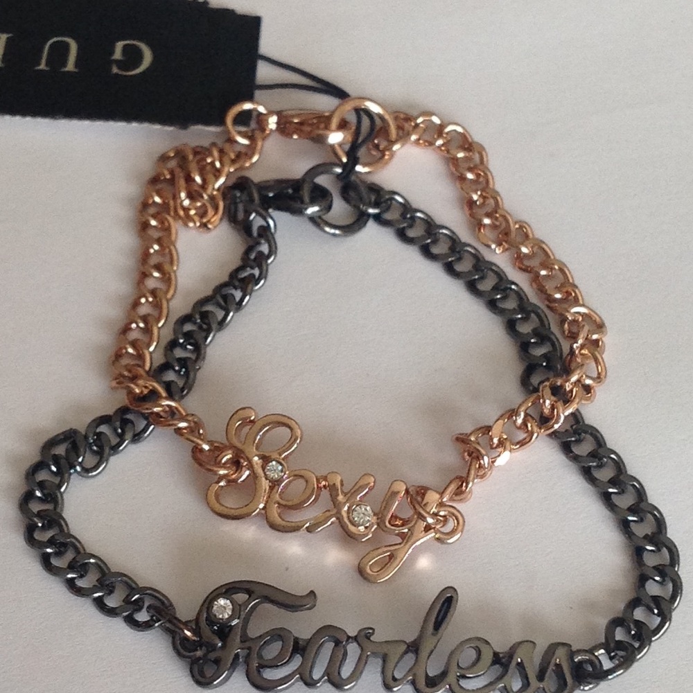 NWT Guess 2 pc Bracelet Set
